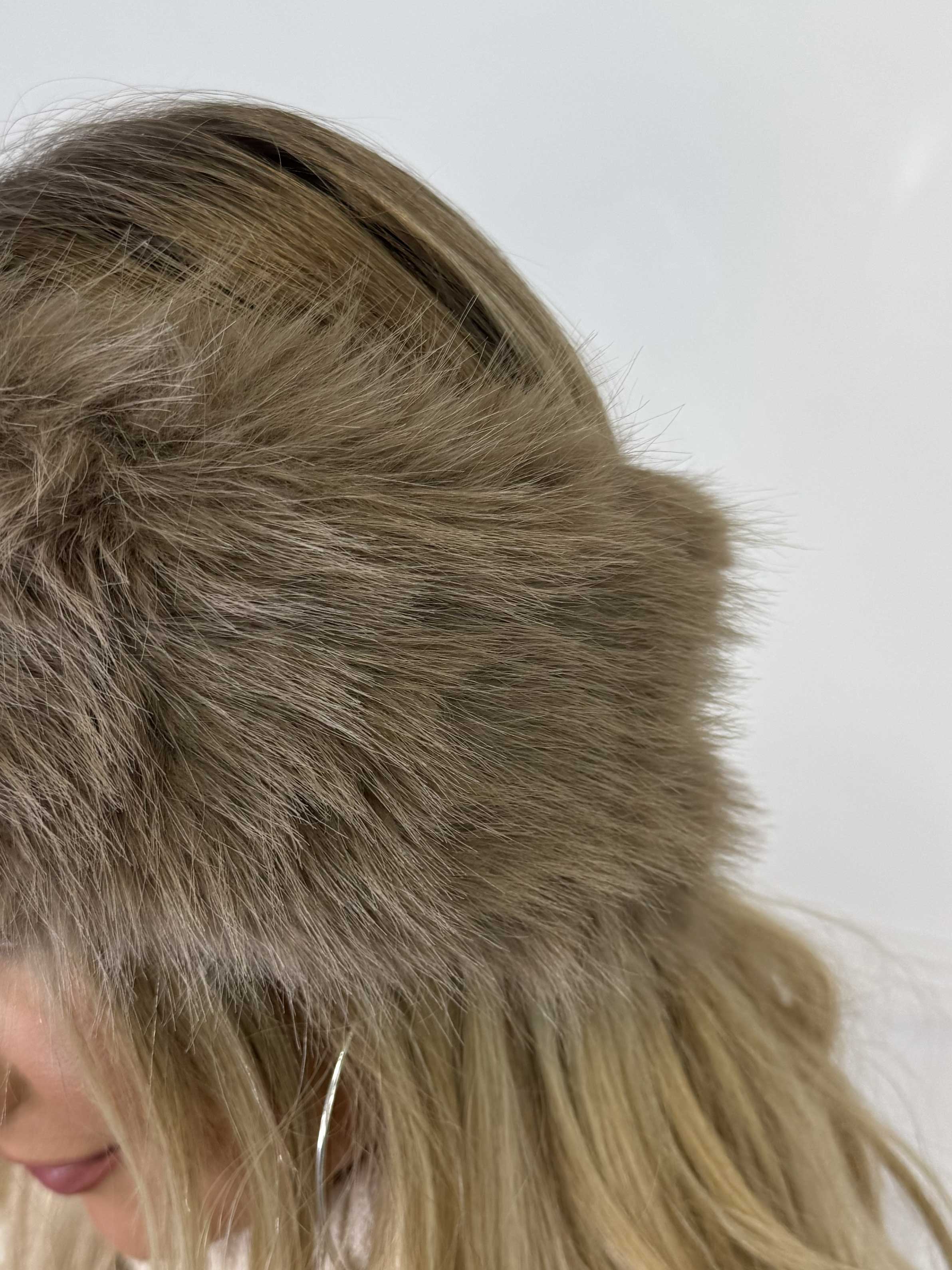 Helga - Pandebånd i fake fur